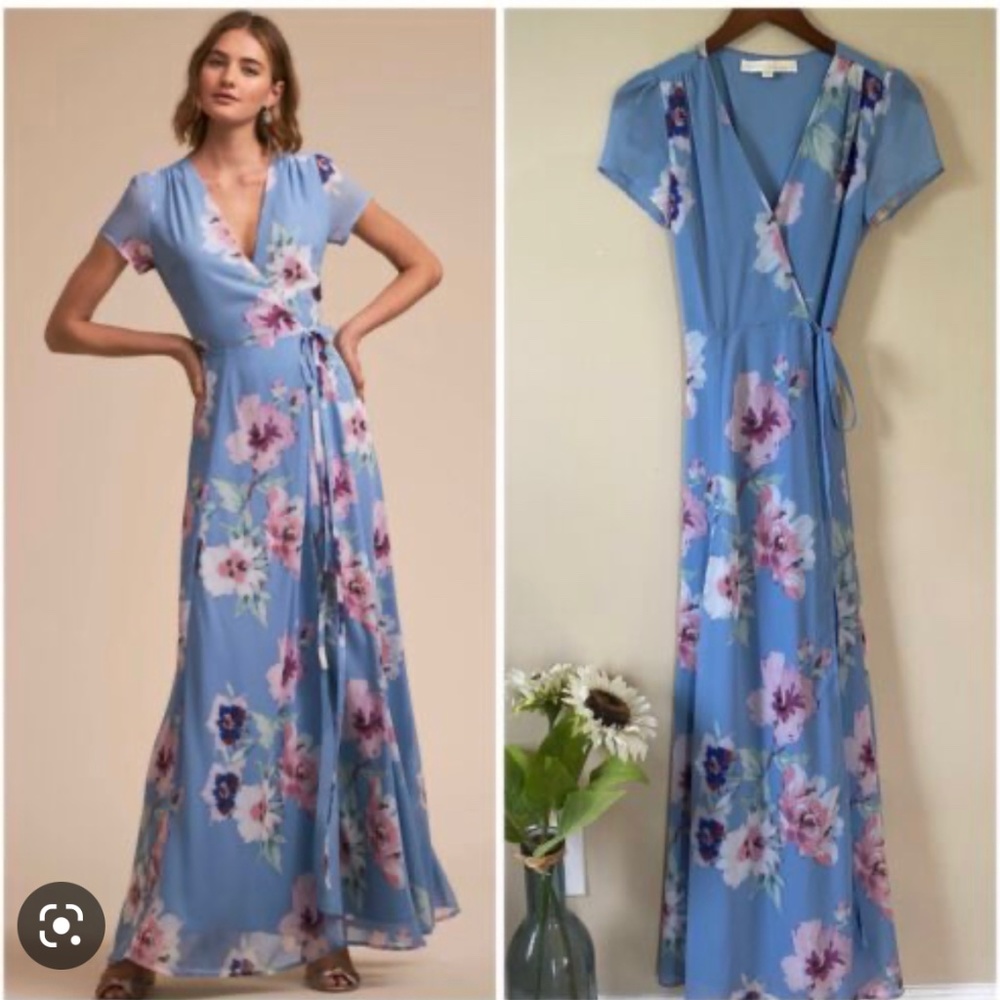YUMI Kim Long Bridesmaids Dress